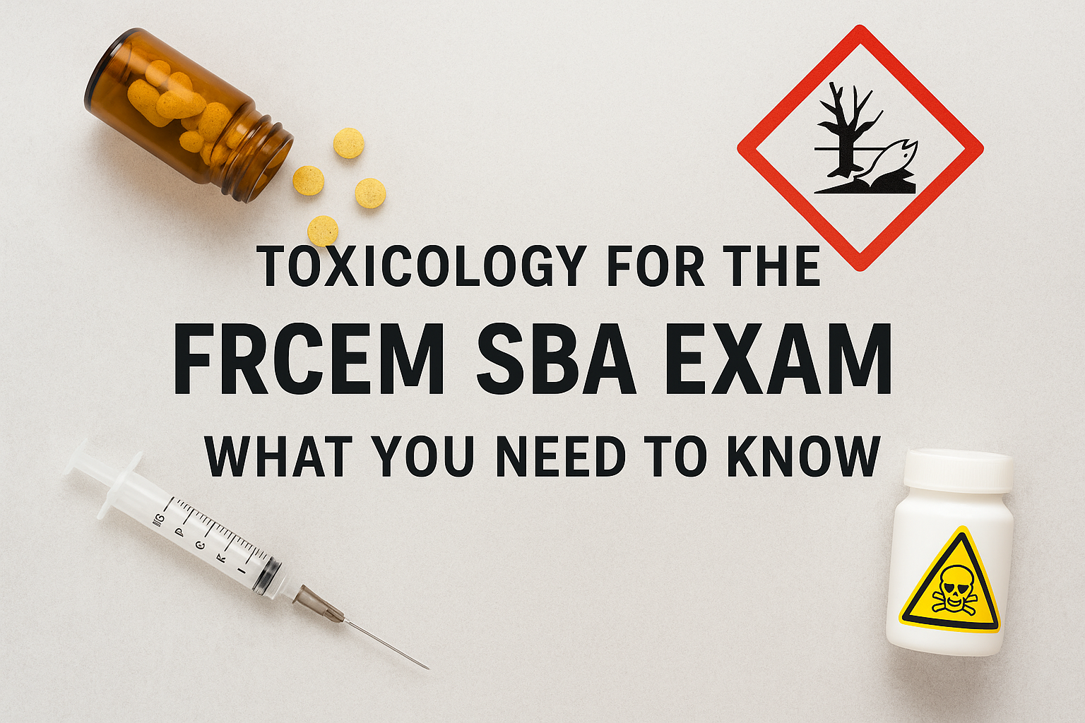 Toxicology for the FRCEM SBA Exam: What You Need to Know